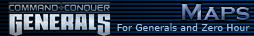 Maps for CNC Generals and Zero Hour